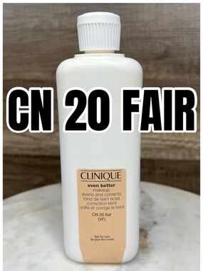 Clinique Even Better Makeup Evens and Corrects Foundation CN 20 Fair -JUMBO SIZE